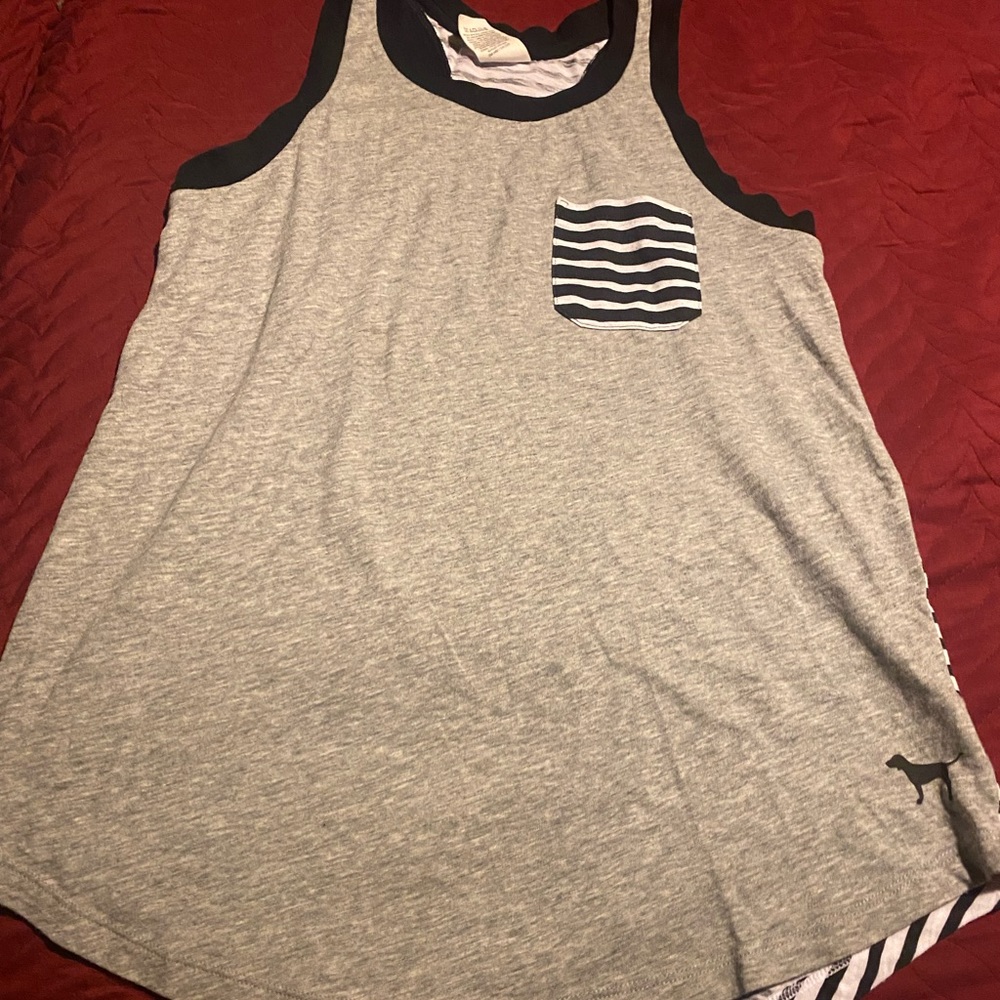 Pink tank top